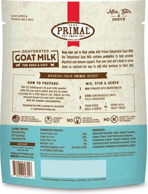 Dehydrated Goat Milk with Probiotics Dog Food Topping, 5.2-oz