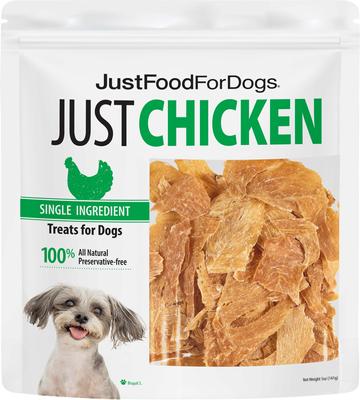 Beef Liver Bark Dog Treats, 5-oz bag