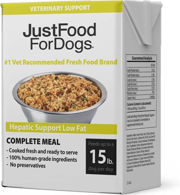 Veterinary Diet PantryFresh Hepatic Support Low Fat Shelf-Stable Fresh Dog Food, 12.5-oz pouch, case of 12