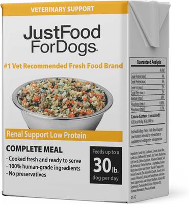 Veterinary Diet PantryFresh Renal Support Low Protein Shelf-Stable Fresh Dog Food, 12.5-oz pouch, case of 12