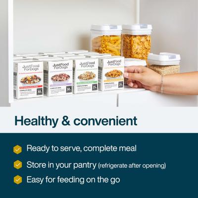 PantryFresh Balanced Remedy Recipe Fresh Dog Food, 12.5-oz pouch, case of 12