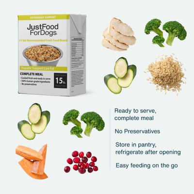 Veterinary Diet PantryFresh Hepatic Support Low Fat Shelf-Stable Fresh Dog Food, 12.5-oz pouch, case of 12