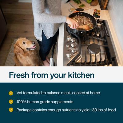 DoItYourself Fish & Sweet Potato Recipe Fresh Dog Food Recipe & Nutrient Blend, 5.92-oz bag