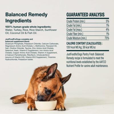 PantryFresh Balanced Remedy Recipe Fresh Dog Food, 12.5-oz pouch, case of 12