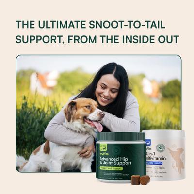Bundle 23-in-1 Multivitamin, 30 count & Hip & Joint Supplement for Large Breed Dogs, 30 count