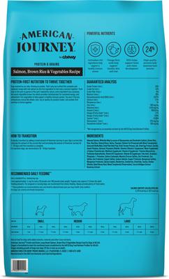 Protein & Grains Large Breed Salmon, Brown Rice & Vegetables Recipe Dry Dog Food, 56-lb bundle