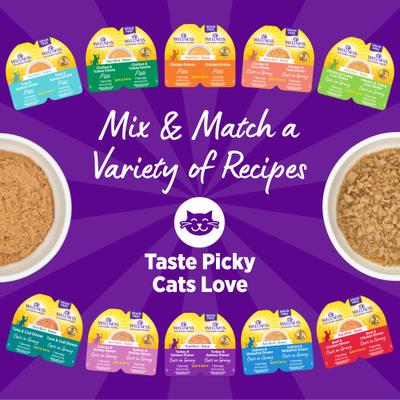 Complete Health Purrfect Duos Beef & Chicken Grain-Free Cuts in Gravy Wet Cat Food, 2.64-oz cup, case of 12
