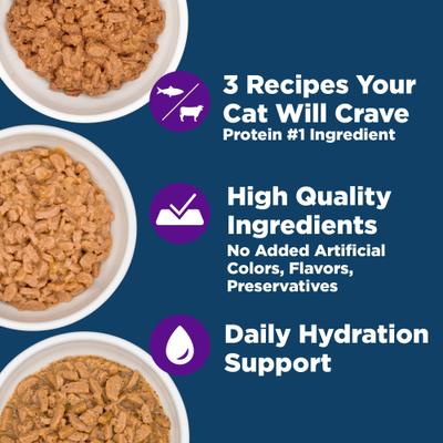 Complete Health Grilled Favorites Variety Pack Grain-Free Wet Cat Food, 3-oz can, case of 24