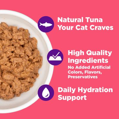 Complete Health Grilled Tuna, Mackerel & Shrimp Grain-Free Cuts in Sauce Wet Cat Food, 3-oz can, case of 12