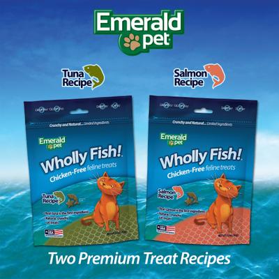 Wholly Fish! Tuna Recipe Cat Treats, 3-oz bag
