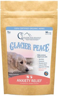 Glacier Peace Anxiety Relief Powder for Dogs & Cats, 3-oz