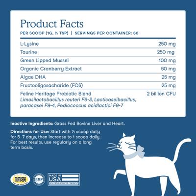 Fera Pets, Wellness Blend for Cats. 60 scoops
