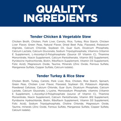 Sensitive Stomach & Sensitive Skin Variety Pack Adult Turkey & Chicken Stew Canned Dog Food, 12.5-oz, 12 count