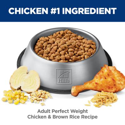 Adult Perfect Weight Management Chicken Recipe Dry Dog Food, 12-lb bag