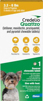Chewable Tablets for Dogs, 50.1-100 lbs, 6 Chewables (6-mos. supply)
