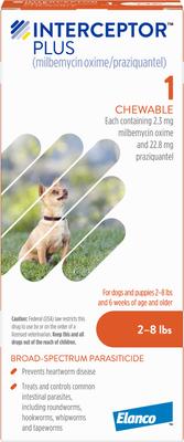 Chew for Dogs, 50.1-100 lbs, (Blue Box), 6 Chews (6-mos. supply)