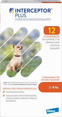 Chew for Dogs, 25.1-50 lbs, (Yellow Box), 12 Chews (12-mos. supply)