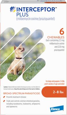 Chew for Dogs, 50.1-100 lbs, (Blue Box), 6 Chews (6-mos. supply)
