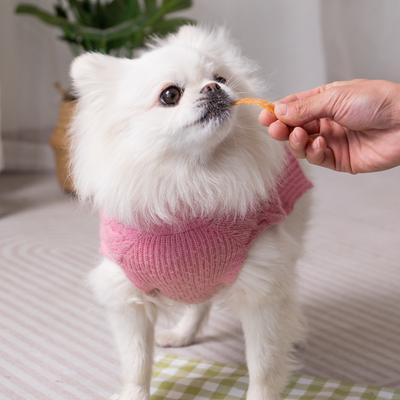 Tiras de pollo seco, premios para perros, bolsa de 500 g