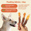 Triple Flavor Chicken Liver Duck & Chicken Wrapped Rawhide Sticks 5-inch Dog Treats, 30 count