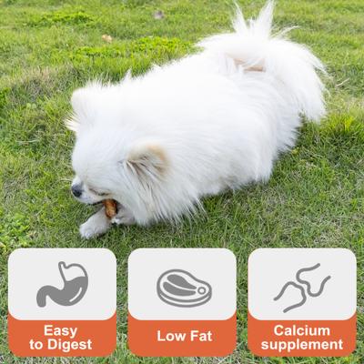 Chicken Wrapped Calcium Bones 2.3-inch Rawhide-Free Dog Treats, 56 count