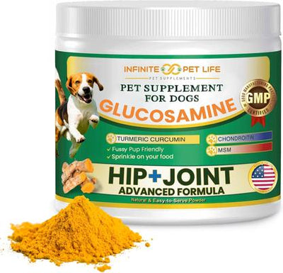 All-Natural Hip & Joint Powder Dog Supplement, 90 servings
