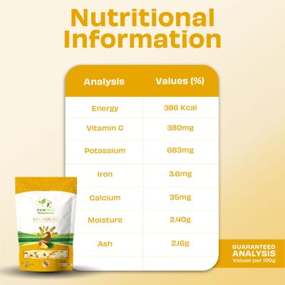 Nature's Munch Freeze-Dried Pineapple All Natural Vegan Dog Training Treat, 1.41-oz bag