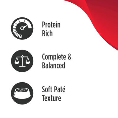 Nulo, Split Cup Patés Chicken, Whitefish & Tuna, Pollo + Pescado Blanco + Atún, Sin Granos, Gatos y Gatitos, 75 g × 10 twin-packs