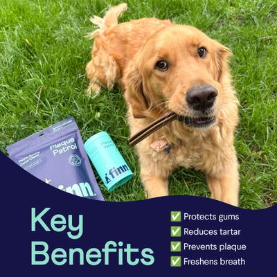 Plaque Patrol Dental Powder for Dogs, 6-oz tin