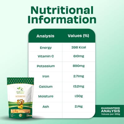 Nature's Munch Freeze-Dried Mango All Natural Vegan Dog Training Treat, 1.41-oz bag