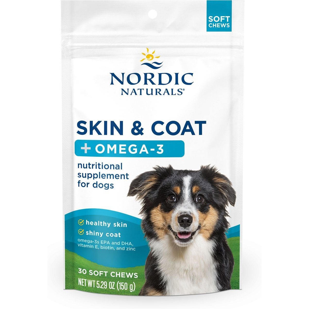 Skin & Coat Soft Chews. 30 chews. - Nordic Naturals