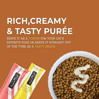 Tuna & Chicken 10 Flavors Variety Lickable Cat Treats, 0.5-oz tube, 50 count