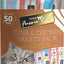 Tuna & Chicken 10 Flavors Variety Lickable Cat Treats, 0.5-oz tube, 50 count