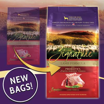 Bundle: Zignature Lamb Limited Ingredient Formula Grain-Free Dry Dog Food, 25-lb bag + Zignature Grain-Free Lamb Formula Ziggy Bars Biscuit Dog Treats, 12-oz bag