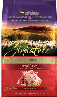 Bundle: Zignature Lamb Limited Ingredient Formula Grain-Free Dry Dog Food, 25-lb bag + Zignature Grain-Free Lamb Formula Ziggy Bars Biscuit Dog Treats, 12-oz bag