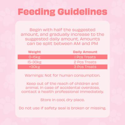 Wild Vigor All Natural Grain-Free Probiotic Supplement Chews for Dogs, 60 count