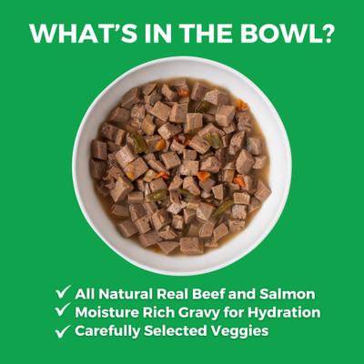 Pike Place Platter Slow Cooked Stew High Protein Wet Dog Food, 12.7-oz can, case of 12