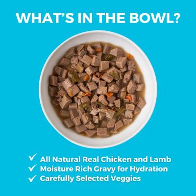 Greek Island Grill Slow Cooked Stew High Protein Wet Dog Food, 12.7-oz can, case of 12