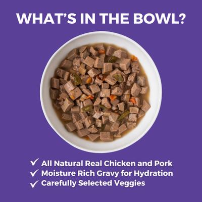 Memphis BBQ Slow Cooked Stew High Protein Wet Dog Food, 12.7-oz can, case of 12