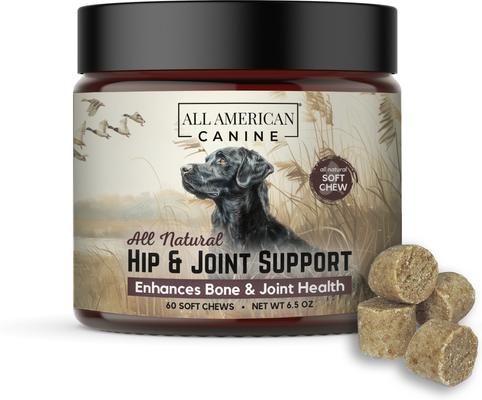 Hip & Joint Support Soft Chews Supplement for Dogs, 60 count