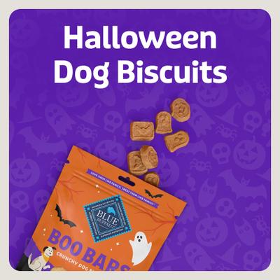 Boo Bars Pumpkin & Cinnamon Recipe Crunchy Halloween Dog Biscuits, 11-oz bag