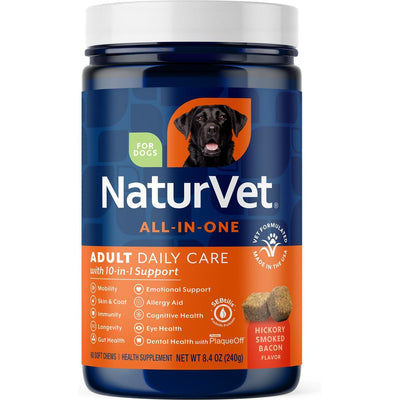 Adult Daily Care All-In-One Supplement, sabor Tocino Ahumado Hickory. 60 unidades.