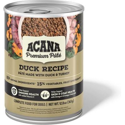 Paté de res y aves premium en caldo de hueso, paquete variado, alimento húmedo sin cereales para perros, lata de 12.8 oz, caja de 6