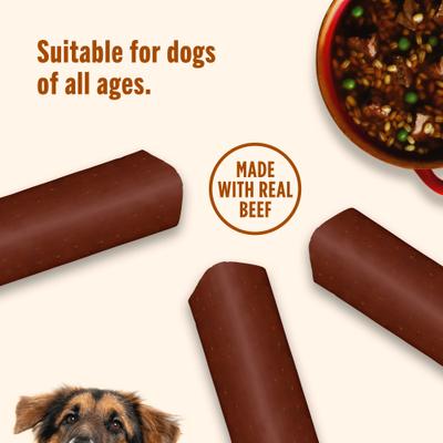 Soup Bones Minis Chews with Real Beef & Barleys Dog Treats, 6.3-oz pouch (Rachael Ray)