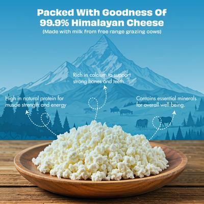 Himalayan Cheese Chews Small All Natural High-Protein Grain-Free Dental Dog Treats, 3 count