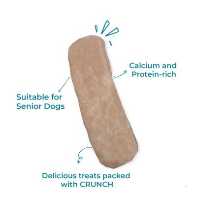 Himalayan Cheese Puff Strips All Natural Grain-Free High-Protein Crunchy Dog Training Treat, 2.47-oz bag