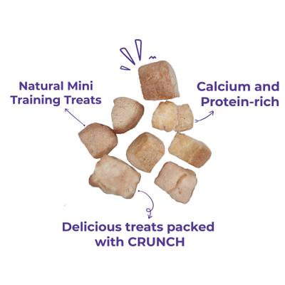 Himalayan Cheese Puff Bites All Natural Grain-Free High-Protein Crunchy Dog Training Treat, 2.47-oz bag