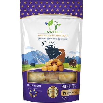 Barras de hojaldre de queso del Himalaya, totalmente naturales, sin cereales, ricas en proteínas, crujientes, para entrenamiento de perros, bolsa de 2.47 oz