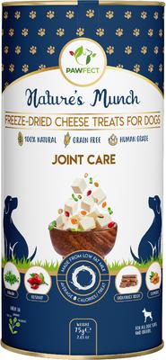 Nature's Munch Freeze-Dried Functional Joint Mobility Cheese Dog Treat, 2.65-oz canister