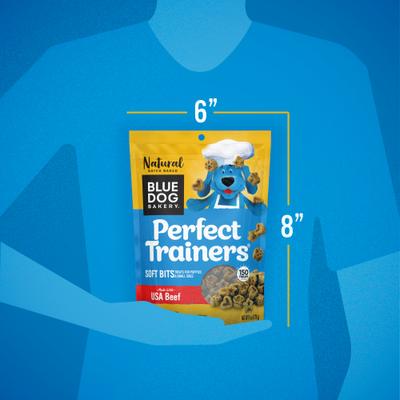 Perfect Trainers Beef Soft & Chewy Dog Treats, 6-oz bag